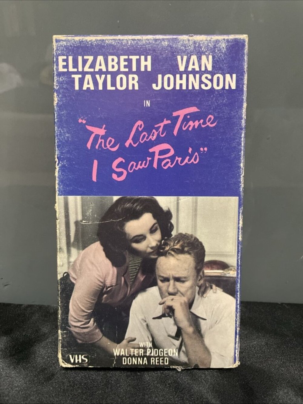The Last Time I Saw Paris 1954 VHS Tape Elizabeth Taylor Van Johnson Roger Moore